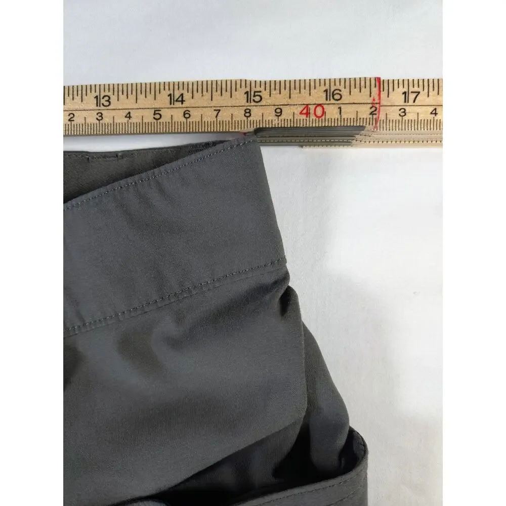 Duluth Trading Co Cargo Pants Mens 32x34 Gunmetal Grey Lightweight Active